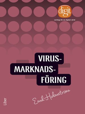 cover image of Virusmarknadsföring